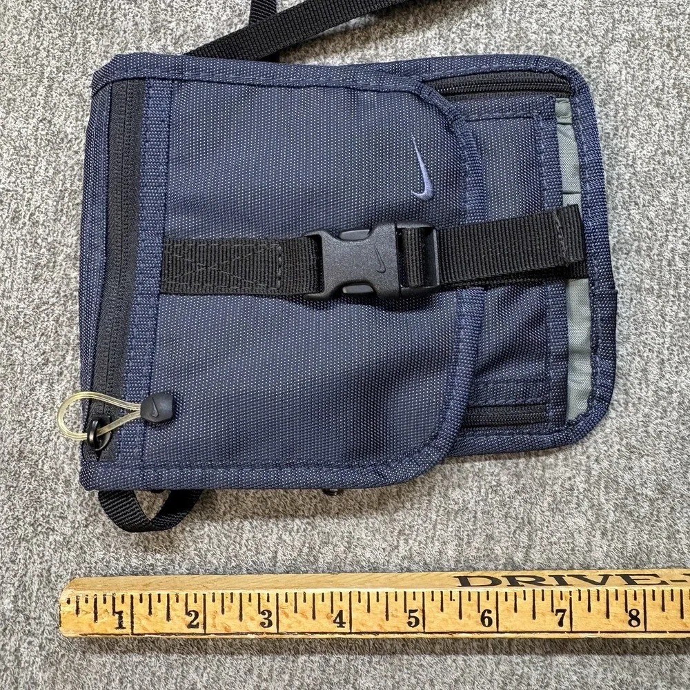 Vintage Nike Crossbody Bag Travel PouchMens Blue Gorpcore Techwear Wallet Y2K